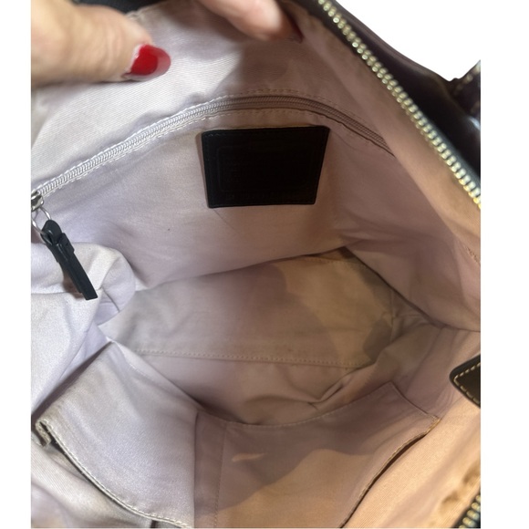 Coach Y2K City Zip Horse & Carriage Tote Bag EUC - Picture 13 of 16